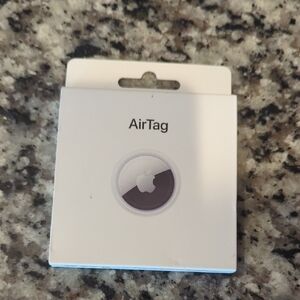 Apple AirTag in White and Gray